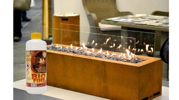 Каминный жидкий Топливный КОМПЛЕКТ для биокамина БИО очистка от ожогов