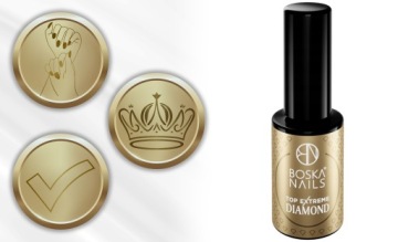 Топ-покрытие для ногтей без смывания «Extreme Diamond» от Boska Nails