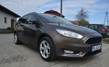 Ford Focus III Kombi Facelifting 1.5 TDCi 120KM 2016 Ford Focus 1.5D 2016r Duza Navi PDC 167 TYS KM Oryginal Lakier Sprowadzony, zdjęcie 6