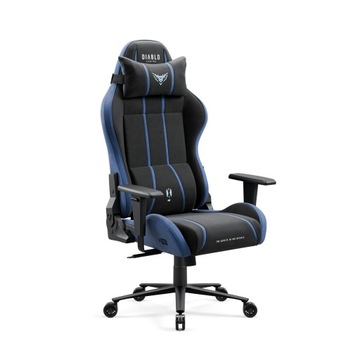 Fotel Gamingowy Diablo X-One 2.0 Materiałowy, Normal Size Night Blue