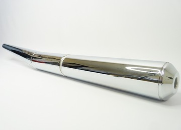 Глушитель выхлопной трубы MZ ETZ 250, копия оригинального DDR