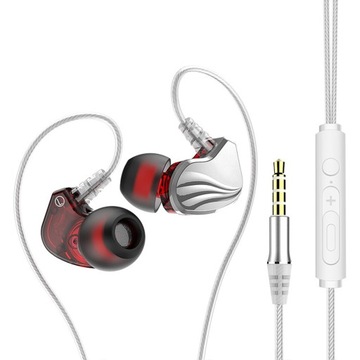 1/5 Słuchawki przewodowe Mic HiFi Sound 3.5mm