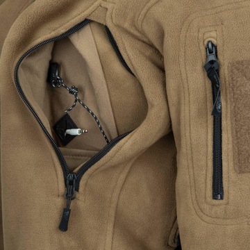 Bluza Męska Polarowa Polar Kurtka Helikon Patriot Gruba i Ciepła Coyote 3XL