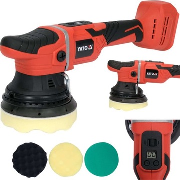 POLERKA ORBITALNA 125MM 18V, BEZ AKUMULATORA