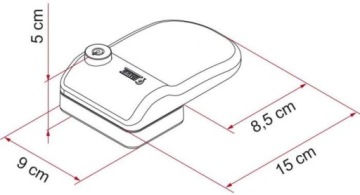 Дополнительный замок Fiamma Safe Door, 3 шт., черный