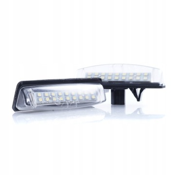 LAMPY LAMPA LED TABULKY TOYOTA LEXUS MITSUBISHI