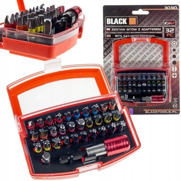 KOŃCÓWKI BITY IMBUS TORX DO WKRĘTARKI ZESTAW 32EL