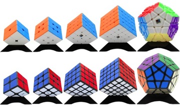 МЕГА НАБОР КУБИКОВ 12 штук MoYu + QiYi ОРИГИНАЛЬНЫЙ FAST CUBE + БЕСПЛАТНО