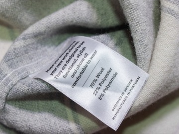 PLANTAGEN KOSZULA WEŁNA NAPY GÓRY OGRÓD OUTDOOR KRATA S