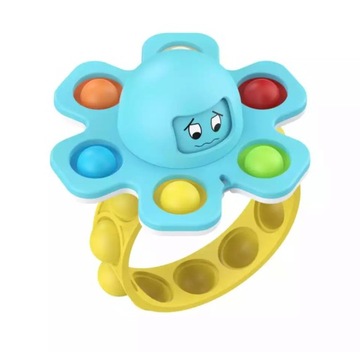 БРАСЛЕТ POP IT ДЛЯ ДЕВОЧКИ АНТИСТРЕСС Осьминог Осьминог