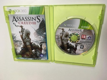 Assassin's Creed III 3 X360 3xPL