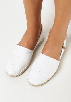 Белые эспадрильи 40