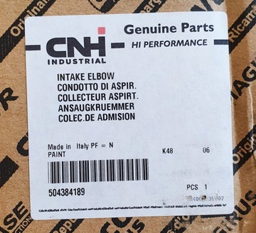 FIAT OE 504384189 KOLEKTOR SACÍ/ZBĚRNÉ