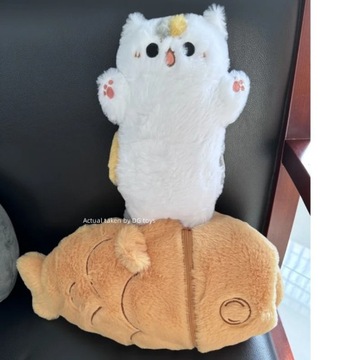 1 шт., 40/60/80 см, японская плюшевая игрушка-кошка Тайяки, аниме-фигурка, шкура кошки