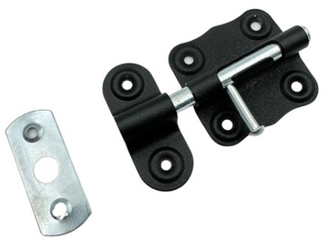 ZASUWKA UNIWERSALNA 50 MM CZARNA PROSZKOWA BLOKADA