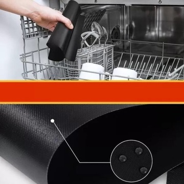 ТЕФЛОНОВЫЙ КОВРИК ДЛЯ ПРОТИВНЕЙ ДЛЯ ВЫПЕЧКИ ГРИЛЯ 2 ШТ.