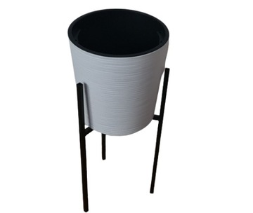 Solidny kwietnik,stojak h 615mm LOFT pospawany