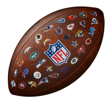 Wilson NFL TROWBACK Детский футбольный мяч