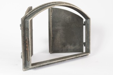 Чугунная дверца для печи-коптильни для пиццы и хлеба