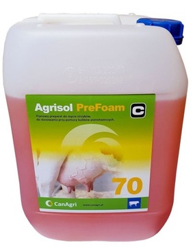 Płyn do mycia wymion Agrisol PreFoam 70, 10 kg