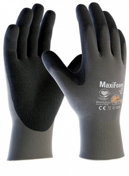 RĘKAWICE odporne na zabrudzenia WYTRZYMAŁE ATG MAXIFOAM R. 10