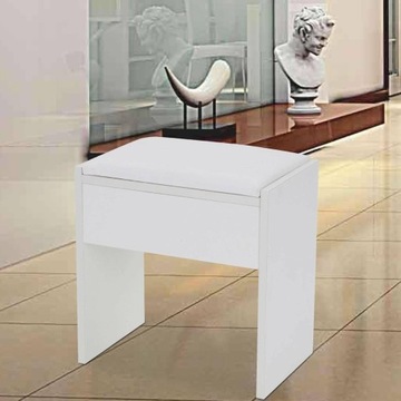 Табурет Пуф Туалетный столик Белый Табурет