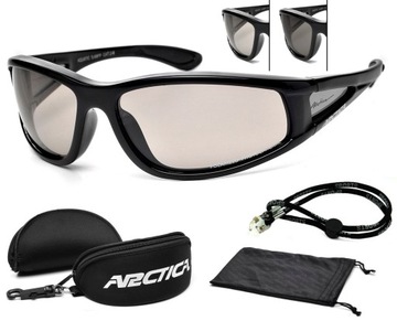 ARCTICA OKULARY NIETONĄCE S-69FP FOTOCHROMOWE POLARYZACJA SPORTOWE GRATIS