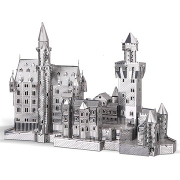 Piececool Puzzle Metalowe 3D Zamek Neuschwanstein