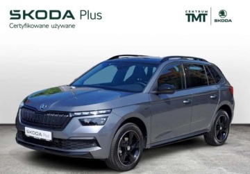 Skoda Kamiq Crossover 1.0 TSI 110KM 2023 Skoda Kamiq KAMIQ Monte Carlo 1.0 TSI 110 KM DSG Kamera Panorama Salon PL