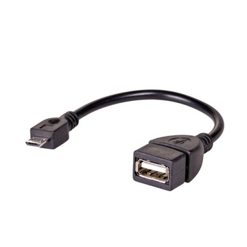 Адаптер OTG Micro USB B (m) — USB A (f) Akyga
