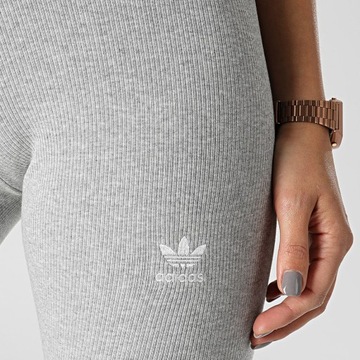 ADIDAS ORIGINALS KRÓTKIE SPODENKI KOLARKI LEGGINSY BAWEŁNIANE WYSOKI STAN S