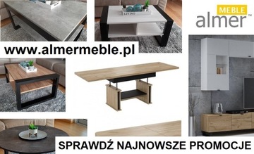 Ławostół Ława Stół L49 Rozkładany Podnoszony Owalny 21 kolorów