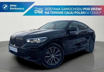 BMW X6 G06 SUV 3.0 40d 340KM 2021 BMW X6 40d xDrive M Sport Dealer BMW Bonkowscy Gorzow Wlkp. 3.0 Diesel