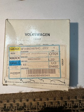 ZNAKY MŘÍŽKY CHLADIČŮ CHROM SEAT LEON ARONA IBIZA 5F0853679C