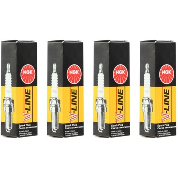 4X NGK ŚWIECA ZAPŁONOWA V-LINE 97237