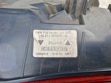 BMW 6 F06 F12 F13 LCI SVĚTLO LEVÝ ZADNÍ KAROSÉRIE W BLATNÍK 7210575 EURO