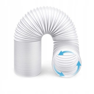 RURA DO KLIMATYZATORA PRZENOŚNEGO 13cm / 3m BIAŁA