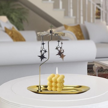 Artysta Zbierz Złote Świeczniki Tea Light Stars