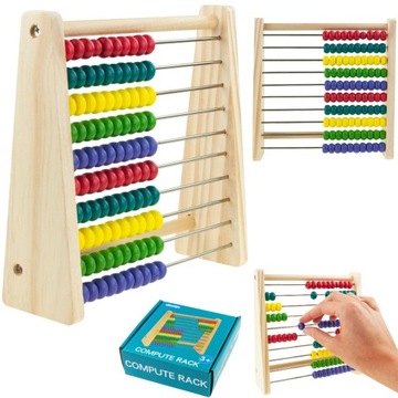 ДЕРЕВЯННЫЕ АБАБУСЫ ДЛЯ ОБУЧЕНИЯ ШКОЛЬНОМУ СЧЕТУ