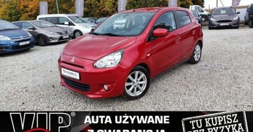 Mitsubishi Space Star 2013 Mitsubishi Space Star 1.2 B 80 kM Klima Elektryka Alufelgi Super Stan GWAR