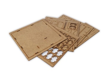 e-Raptor Insert Blood Rage 5 игроков Боги Асгарда Мистики Мидгарда