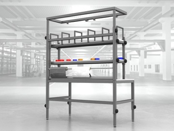 Верстак упаковочный 180х90х200см Art4008