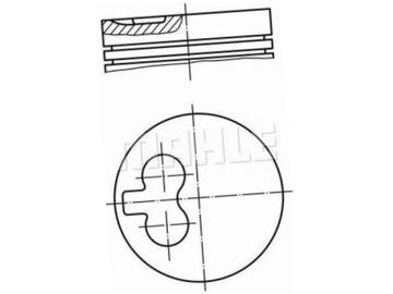MAHLE 039 24 01 PÍST