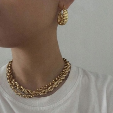 Круассан в форме CC из нержавеющей стали Chunky Hoo