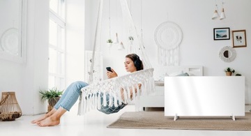 ИНФРАКРАСНАЯ НАГРЕВАТЕЛЬНАЯ ПАНЕЛЬ 720ВТ WiFi ДИСТАНЦИОННЫЙ ОБОГРЕВАТЕЛЬ РАДИАТОР