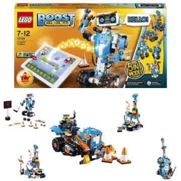 ТВОРЧЕСКИЙ ОБРАЗОВАТЕЛЬНЫЙ НАБОР LEGO BOOST 17101 ОБУЧЕНИЕ ПРОГРАММИРОВАНИЮ РОБОТОТЕХНИКИ