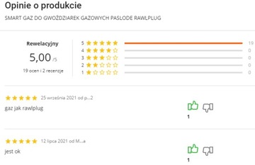 SMART GAZ DO GWOŹDZIAREK GAZOWYCH PASLODE RAWLPLUG