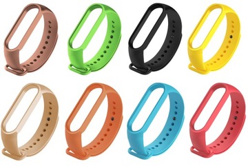8x PASEK OPASKA BRANSOLETKA do XIAOMI MI BAND 3/ MI BAND 4 ZAMIENNA KOLORY