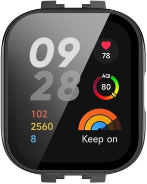 ЗАЩИТНЫЙ ЧЕХОЛ + ЗАКАЛЕННОЕ СТЕКЛО 2в1 ДЛЯ XIAOMI REDMI WATCH 3 | 6 ЦВЕТОВ