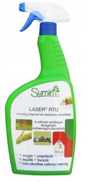 Laser 950ml eko środek owadobójczy zioła warzywa naturalny olejowy BIO